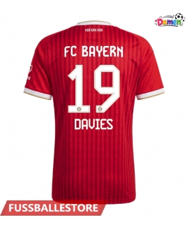 Günstige Bayern Munich Alphonso Davies #19 Heimtrikot Damen 2026-27 Kurzarm